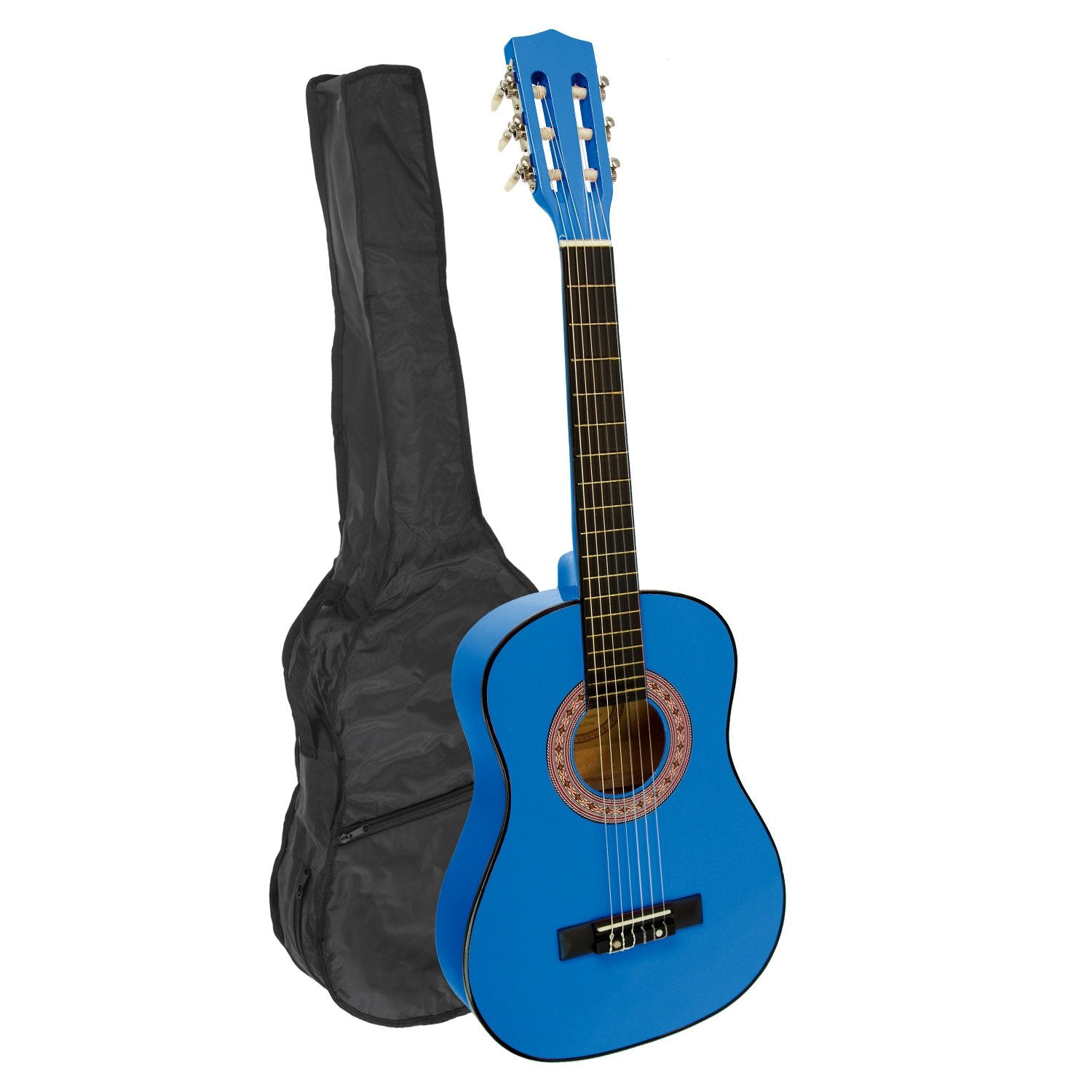 Karrera 34in Acoustic Children no cut Guitar - Blue V240-NC-34-BLS