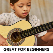 Karrera Childrens Guitar Wooden 34in Acoustic - Natural V240-NC-34-NAT