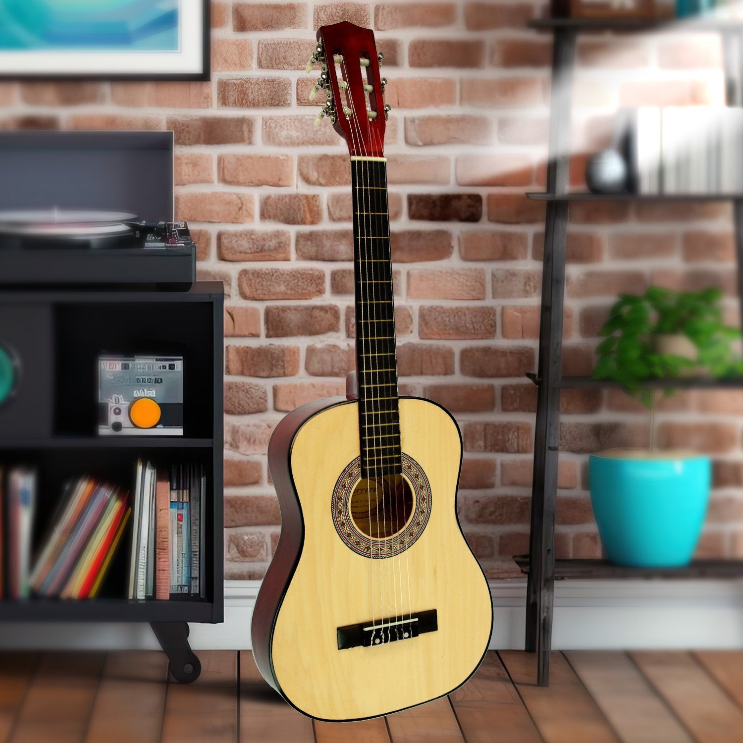 Karrera Childrens Guitar Wooden 34in Acoustic - Natural V240-NC-34-NAT