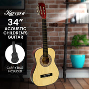 Karrera Childrens Guitar Wooden 34in Acoustic - Natural V240-NC-34-NAT