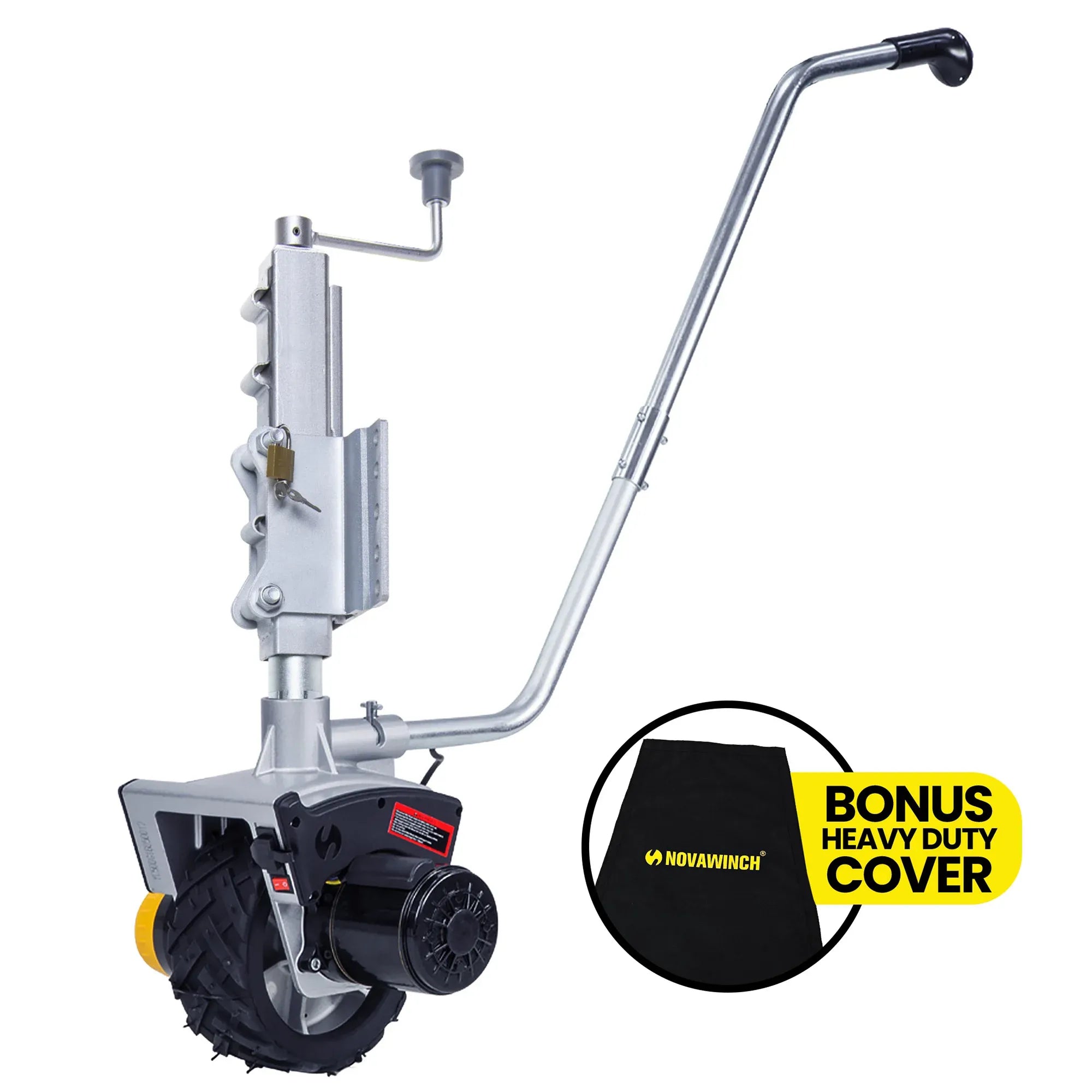 Novawinch Mini Mover 12v 550w Gen3 Electric Motorised Jockey Wheel V240-NT0405-XG3