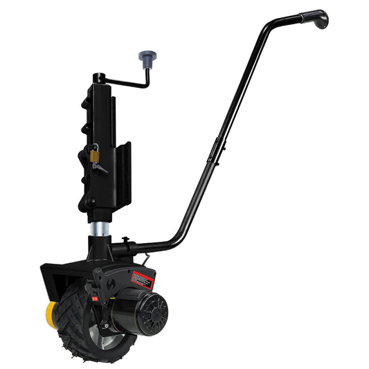 Mini Mover Gen3 12V 550W Electric Motorised Jockey Wheel - Black V240-NT0405-XG3-BK