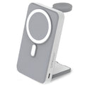 OneAdaptr OneGo Grey 5 in 1 MagSafe Charging Stand Power Bank V240-OG-B10GY