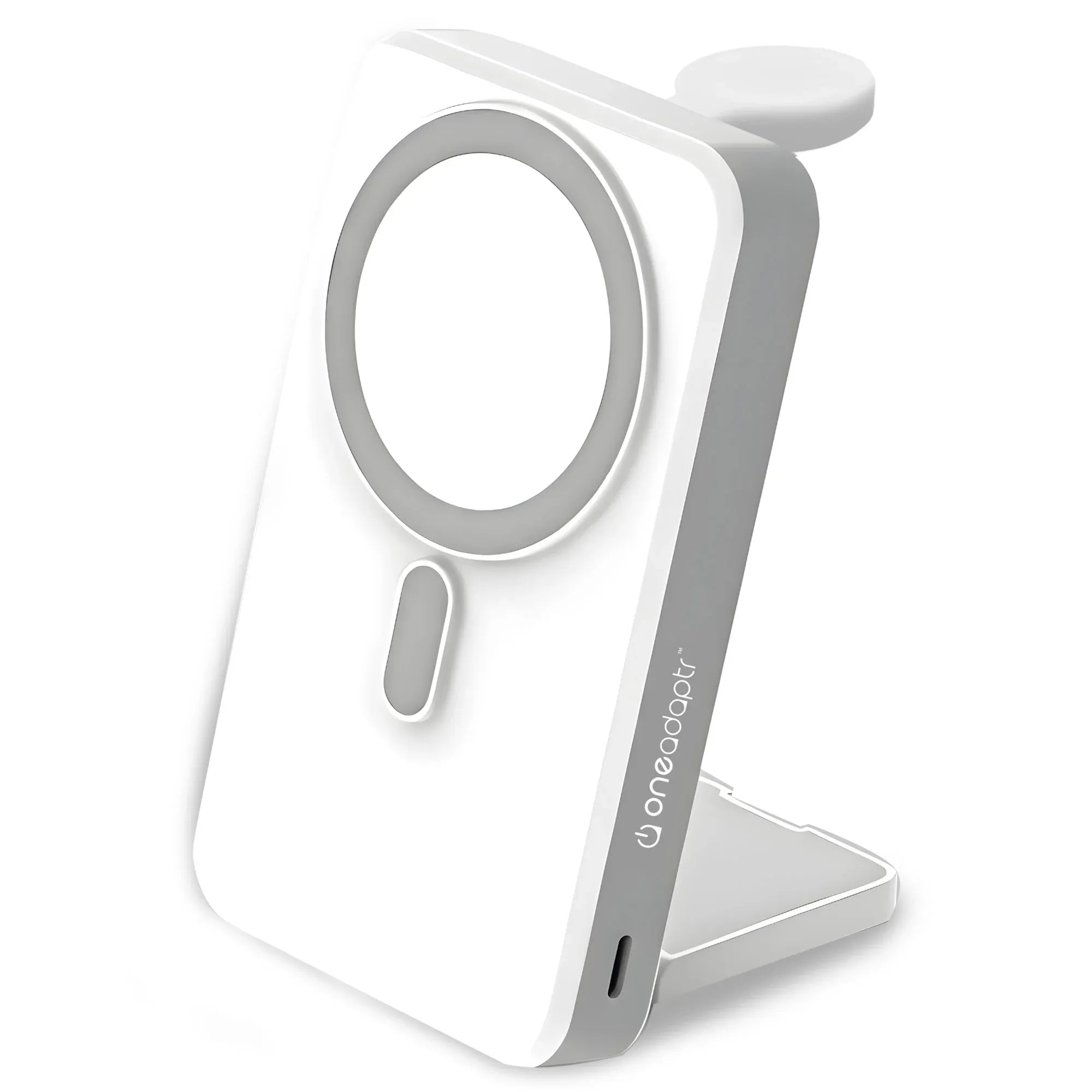 OneAdaptr OneGo White 5 in 1 MagSafe Charging Stand Power Bank V240-OG-B10WH