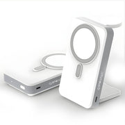 OneAdaptr OneGo White 5 in 1 MagSafe Charging Stand Power Bank V240-OG-B10WH