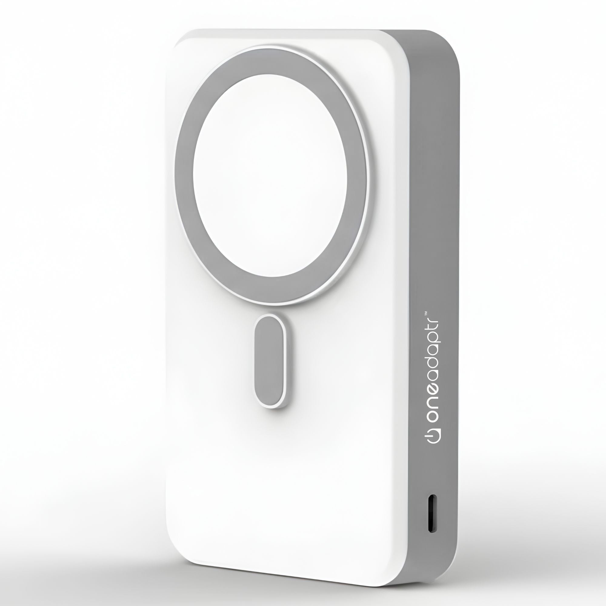 OneAdaptr OneGo White 5 in 1 MagSafe Charging Stand Power Bank V240-OG-B10WH
