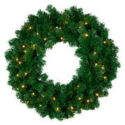 Christabelle 61cm Chadwick Christmas Wreath with LED Lights Front Door Decoration Ornament V240-OPCG61