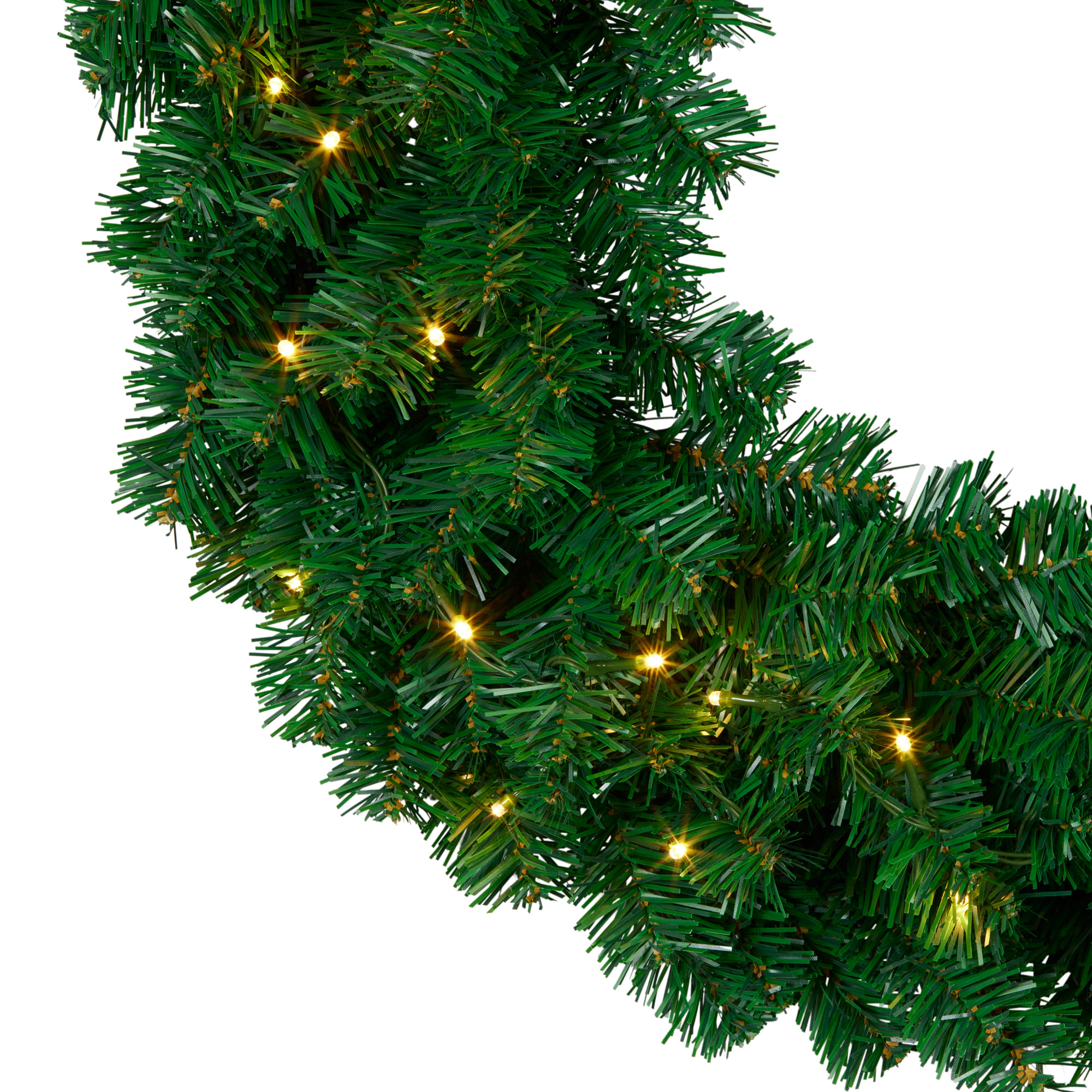 Christabelle 61cm Chadwick Christmas Wreath with LED Lights Front Door Decoration Ornament V240-OPCG61