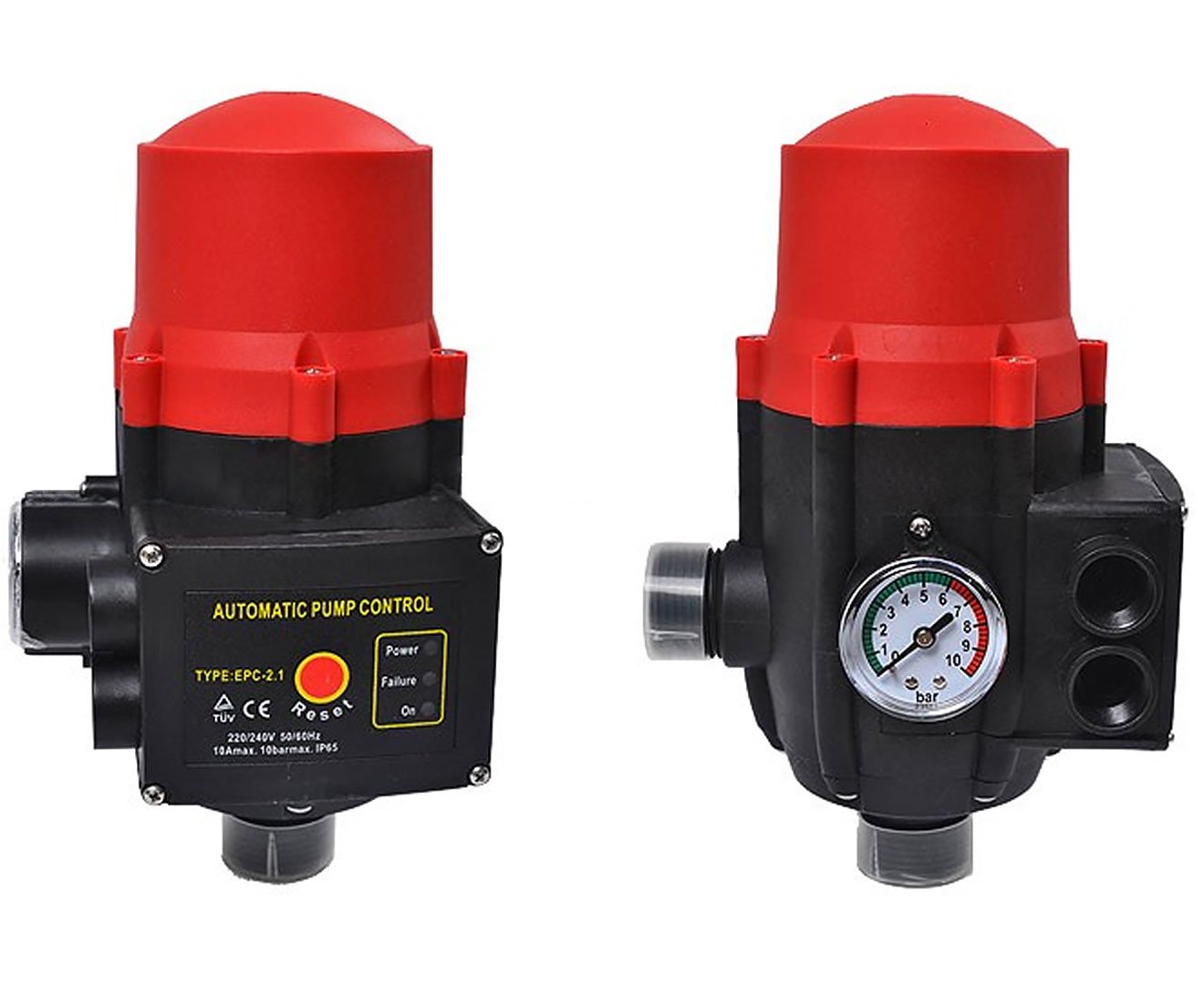 HydroActive Automatic Water Pump Controller Pressure Switch Electric Electronic Control V240-PCS-ECP2-1