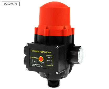 HydroActive Automatic Water Pump Controller Pressure Switch Electric Electronic Control V240-PCS-ECP2-1