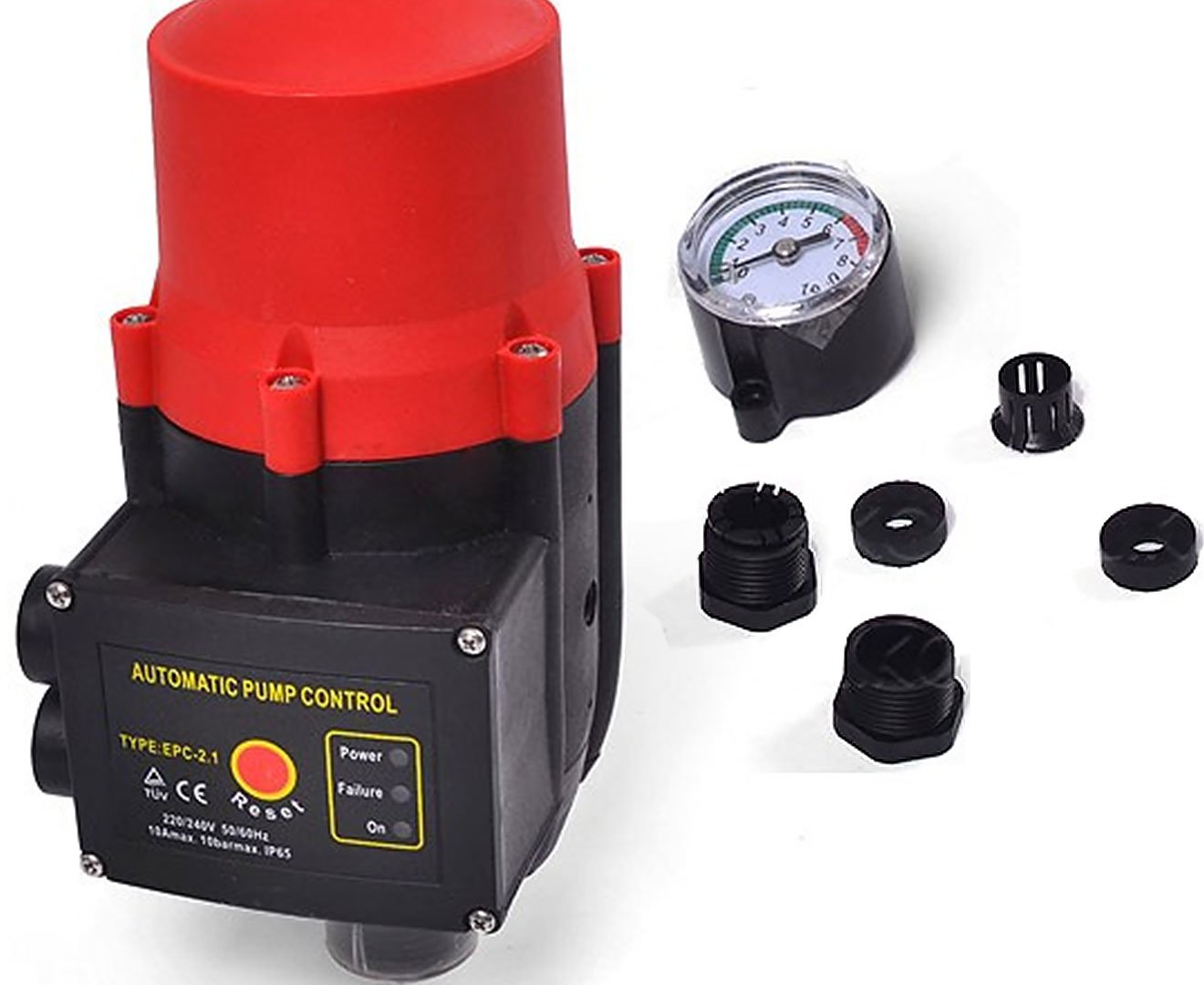 HydroActive Automatic Water Pump Controller Pressure Switch Electric Electronic Control V240-PCS-ECP2-1