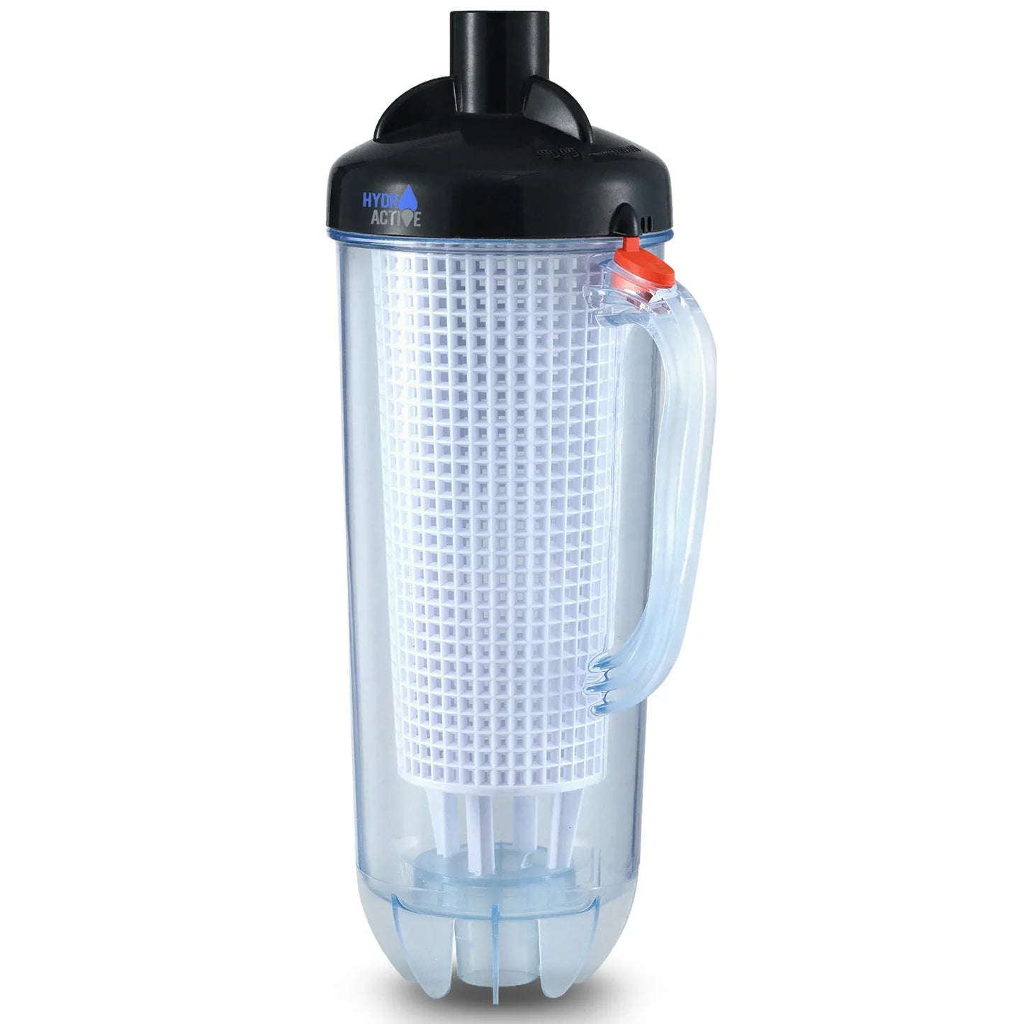 HydroActive Pool Leaf Canister Inline Debris Catcher for Suction Pool Cleaners V240-PLC-PWF-02B