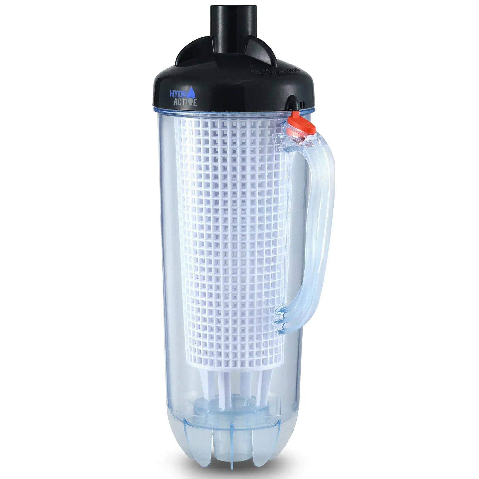 HydroActive Pool Leaf Canister Inline Debris Catcher for Suction Pool Cleaners V240-PLC-PWF-02B