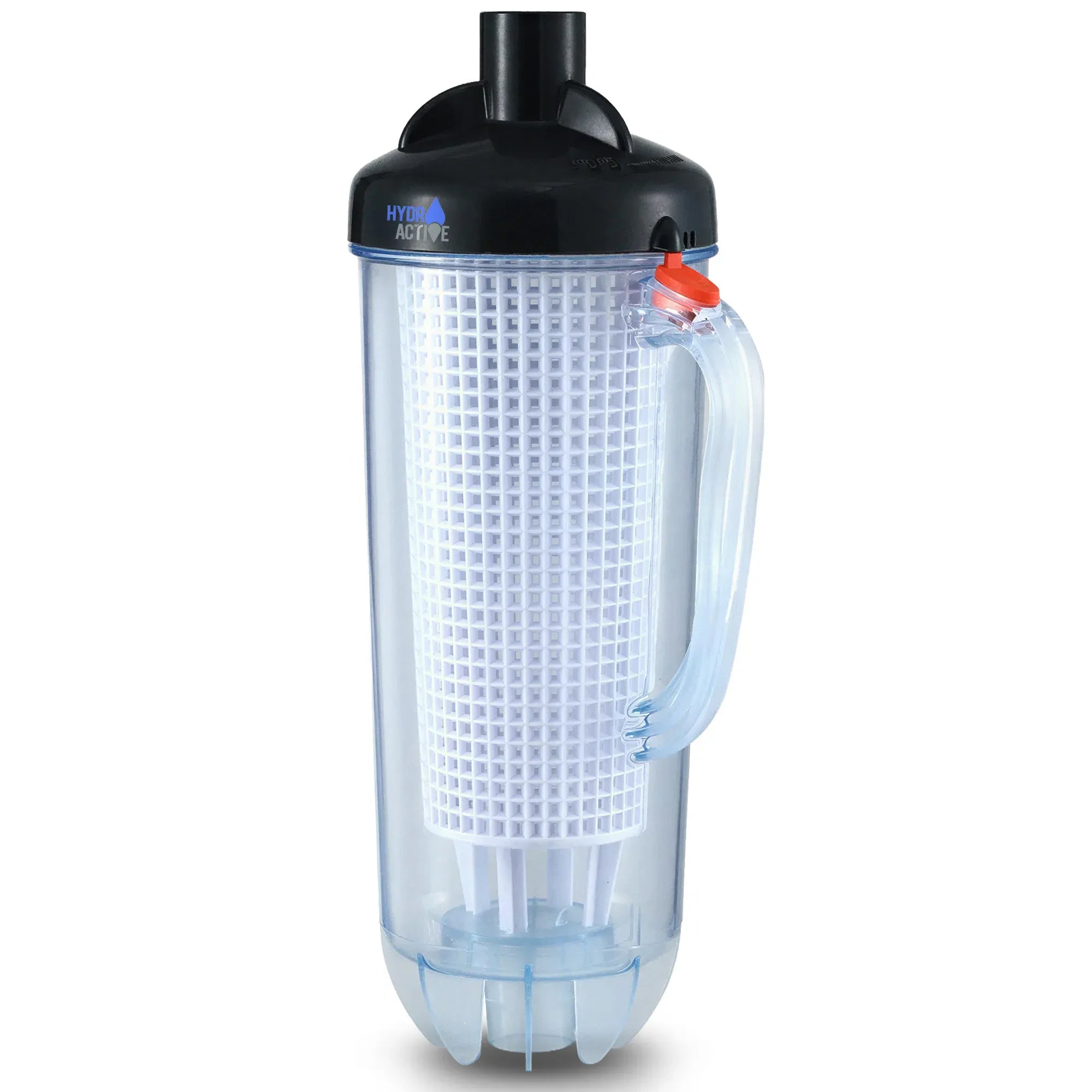 HydroActive Pool Leaf Canister Inline Debris Catcher for Suction Pool Cleaners V240-PLC-PWF-02B