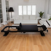Powertrain Aria Steel Foldable Pilates Board Reformer Multifunctional Core Exercise Set Ab Trainer With V240-PLT-CHY-S03-BK