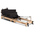 Powertrain Selina Pilates Reformer Machine Wooden Folding Multifunctional Home Gym Equipment with Jumpboard & V240-PLT-JYI-F2W-BK