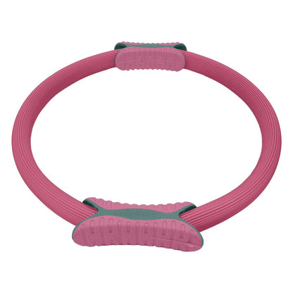 Powertrain Pilates Ring Band Yoga Home Workout Exercise Band Pink V240-PLT-RNG-PK