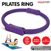 Powertrain Pilates Ring Band Yoga Home Workout Exercise Band Purple V240-PLT-RNG-PU