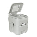 Wallaroo 20l Camping Portable Toilet Press Flush Pump V240-PTL-MAS-20L-001