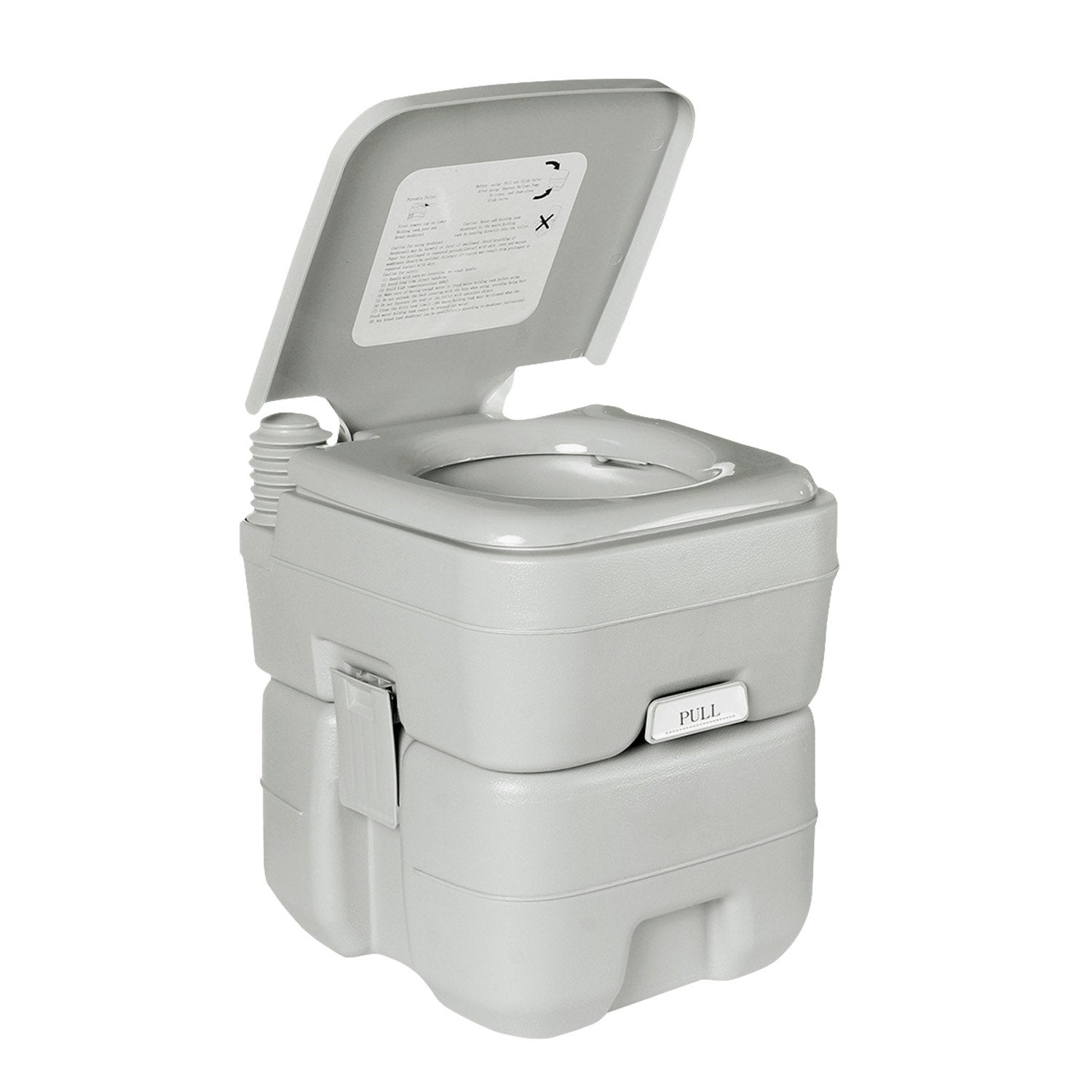 Wallaroo 20l Camping Portable Toilet Press Flush Pump V240-PTL-MAS-20L-001