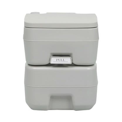 Wallaroo 20l Camping Portable Toilet Press Flush Pump V240-PTL-MAS-20L-001