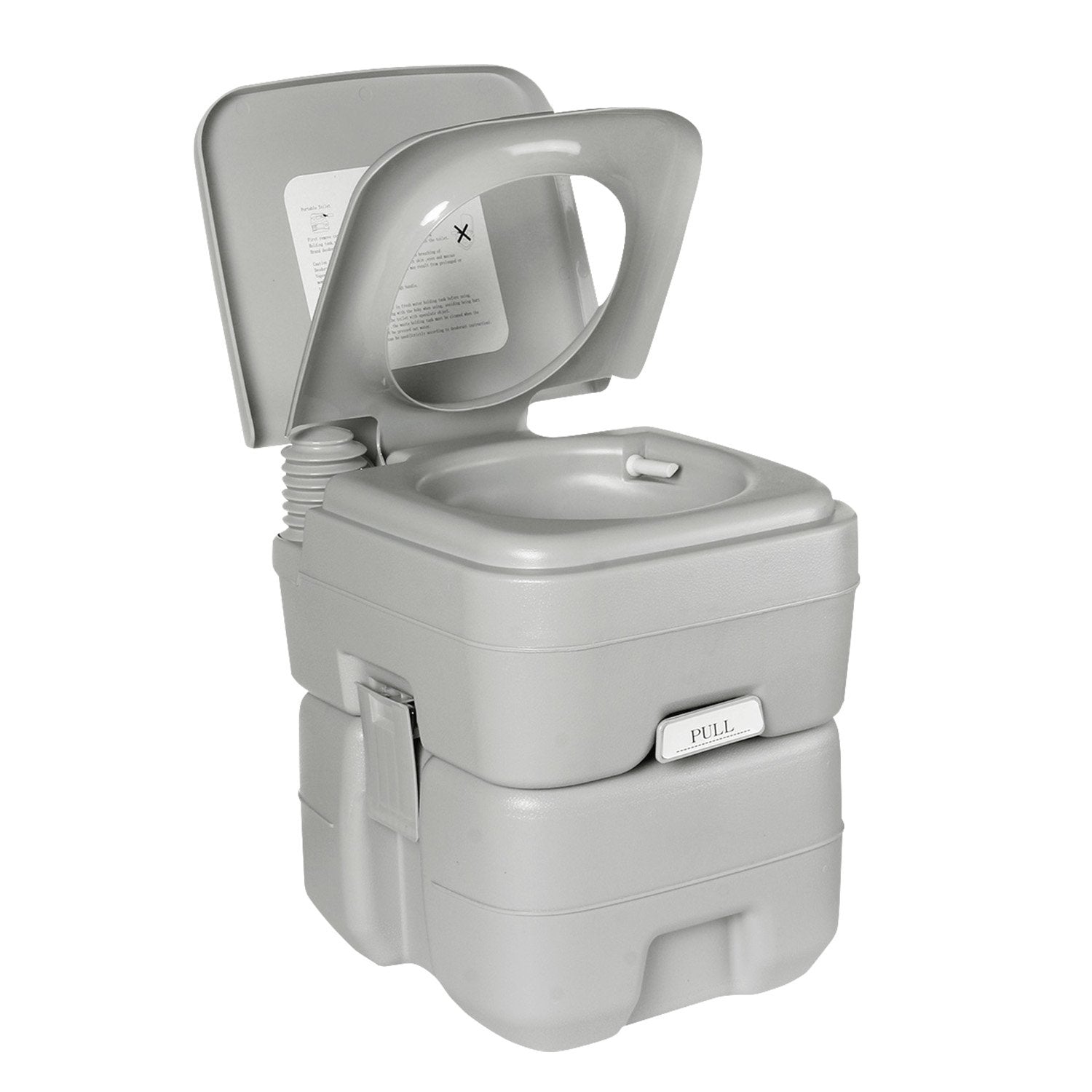 Wallaroo 20l Camping Portable Toilet Press Flush Pump V240-PTL-MAS-20L-001