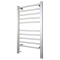 Pronti Heated Towel Rack Electric Bathroom Towel Rails Warmer Ev-160- Silver V240-PTR-EVA-160-SL