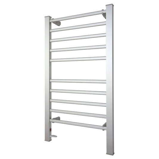 Pronti Heated Towel Rack Electric Bathroom Towel Rails Warmer Ev-160- Silver V240-PTR-EVA-160-SL