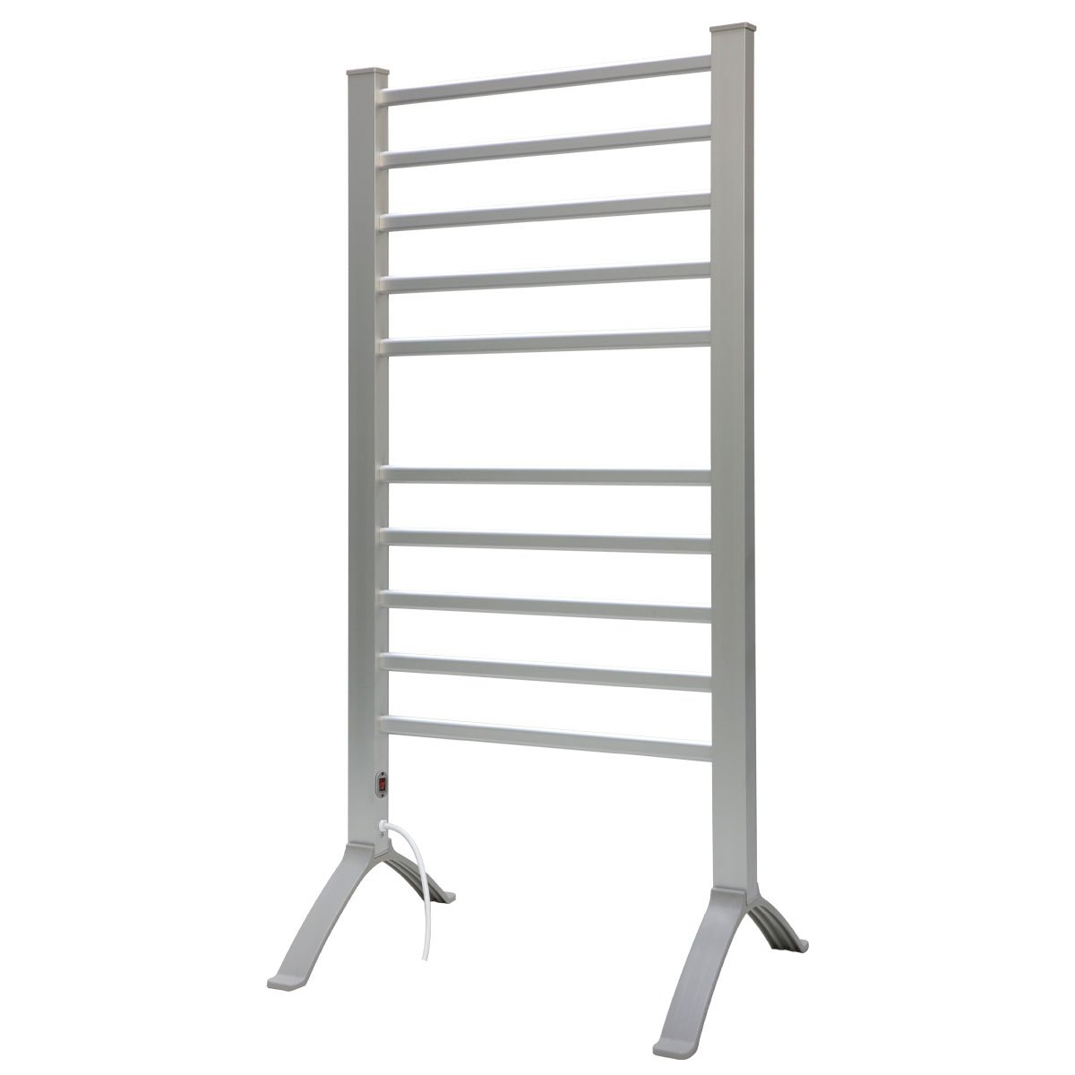 Pronti Heated Towel Rack Electric Bathroom Towel Rails Warmer Ev-160- Silver V240-PTR-EVA-160-SL