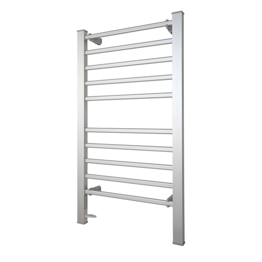 Pronti Heated Towel Rack With Timer Wall-mounted Freestanding Electric 160 Watts V240-PTR-EVA-160-TM