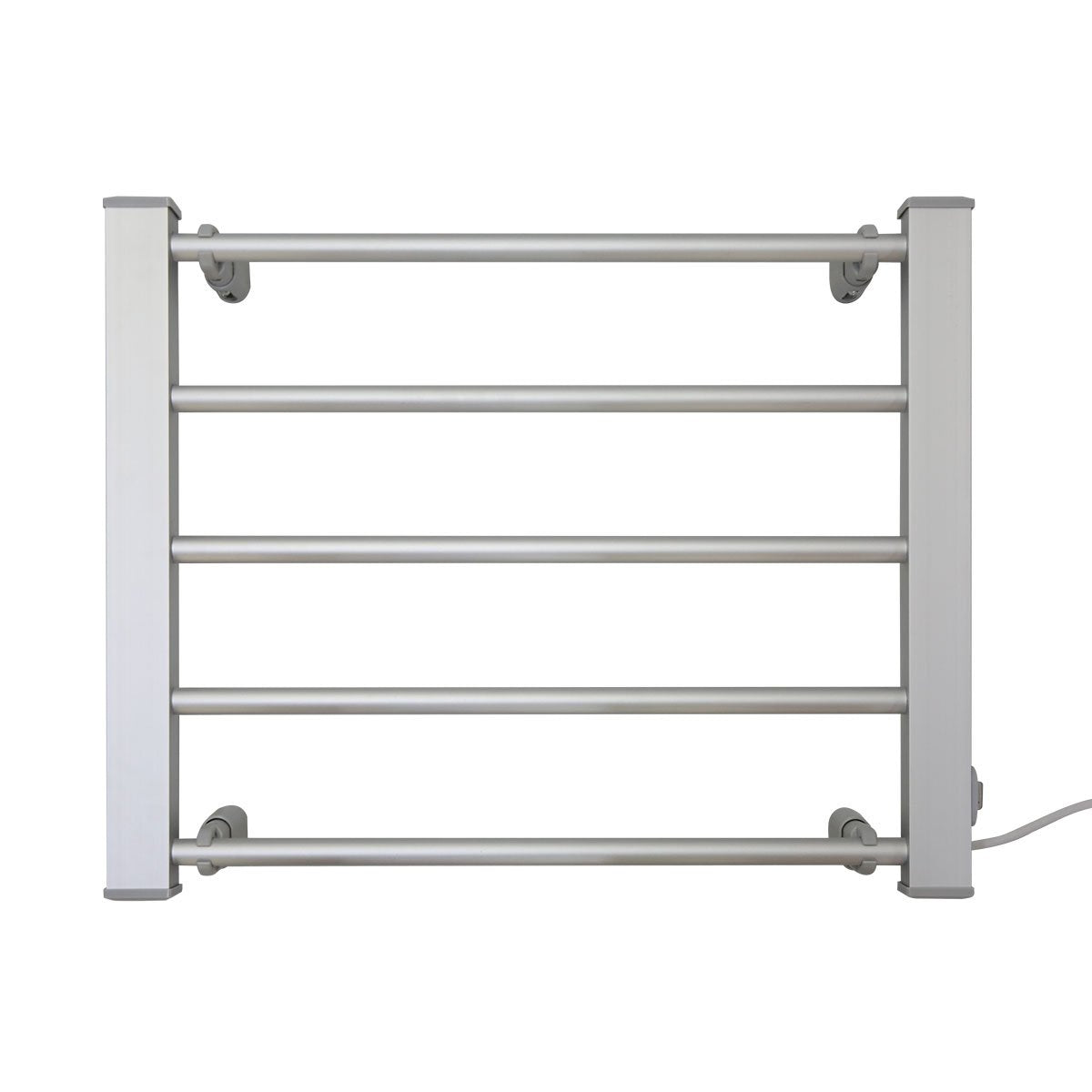 Pronti Heated Towel Rack Electric Bathroom Towel Rails Warmer Ev-90- Silver V240-PTR-EVA-90-SL