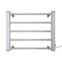 Pronti Heated Towel Rack Electric Bathroom Towel Rails Warmer Ev-90- Silver V240-PTR-EVA-90-SL