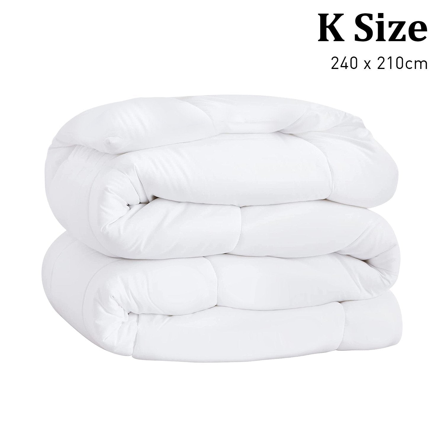 Laura Hill 500GSM Duck Down Feather Quilt Duvet Doona - King V240-QLT-DDF-500-KN