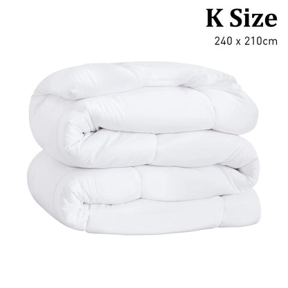 Laura Hill 500GSM Duck Down Feather Quilt Duvet Doona - King V240-QLT-DDF-500-KN