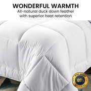 Laura Hill 500GSM Duck Down Feather Quilt Duvet Doona - King V240-QLT-DDF-500-KN