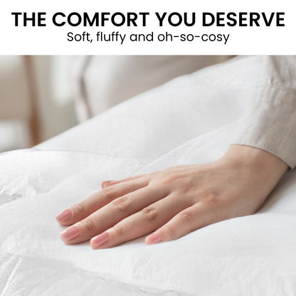 Laura Hill 500GSM Duck Down Feather Quilt Comforter Doona - Queen V240-QLT-DDF-500-QN
