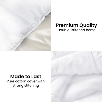 Laura Hill 500GSM Duck Down Feather Quilt Comforter Doona - Queen V240-QLT-DDF-500-QN