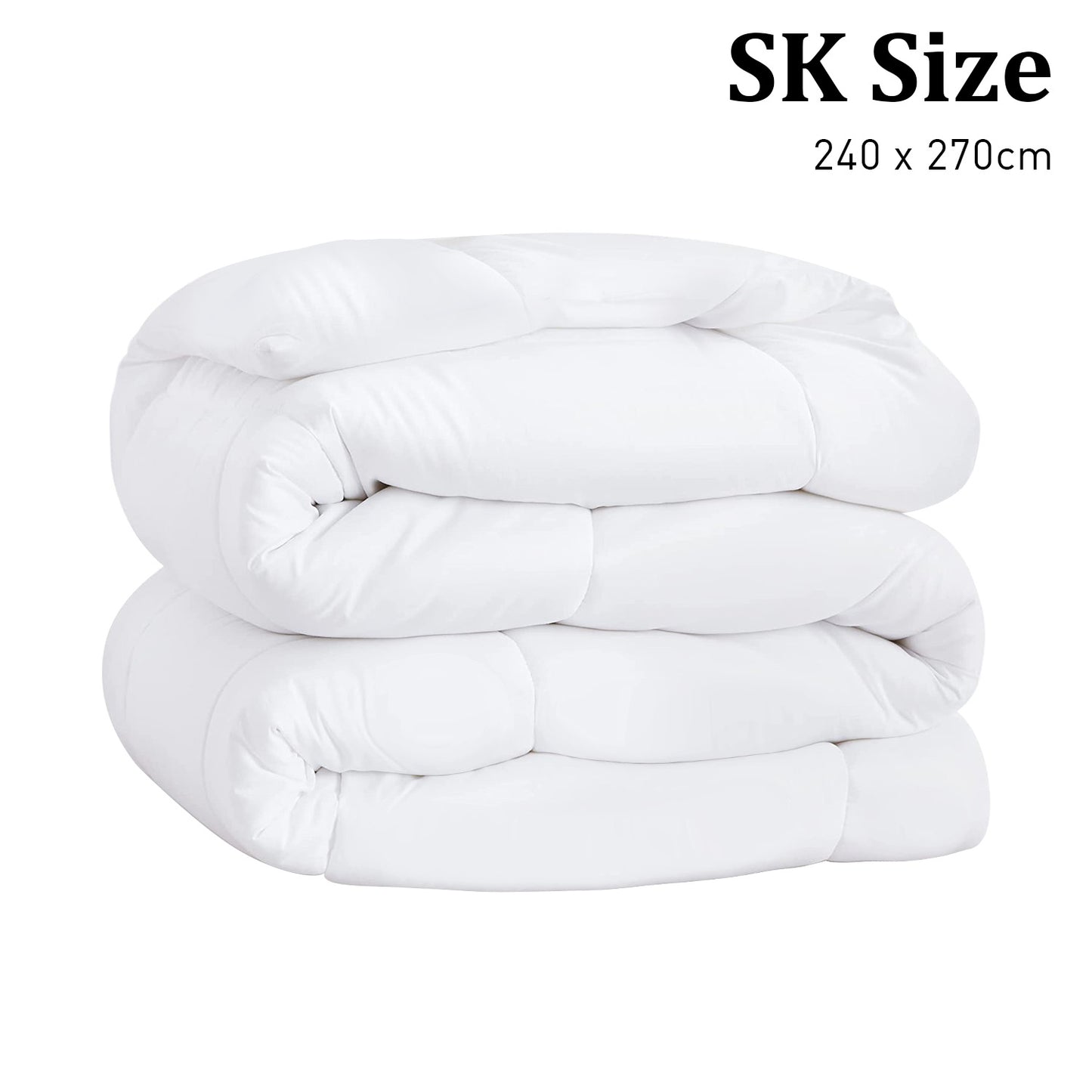 Laura Hill 700GSM Goose Down Feather Comforter Doona - Super King V240-QLT-GDF-700-SK