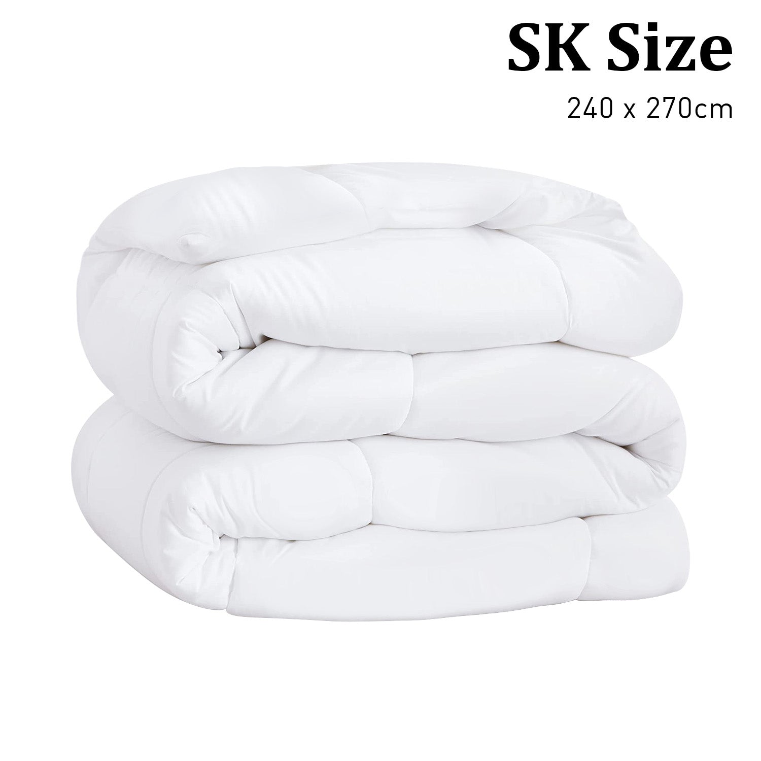 Laura Hill 700GSM Goose Down Feather Comforter Doona - Super King V240-QLT-GDF-700-SK