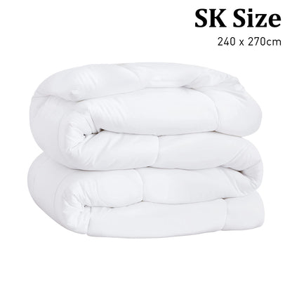 Laura Hill 700GSM Goose Down Feather Comforter Doona - Super King V240-QLT-GDF-700-SK
