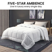 Laura Hill 700GSM Goose Down Feather Comforter Doona - Super King V240-QLT-GDF-700-SK