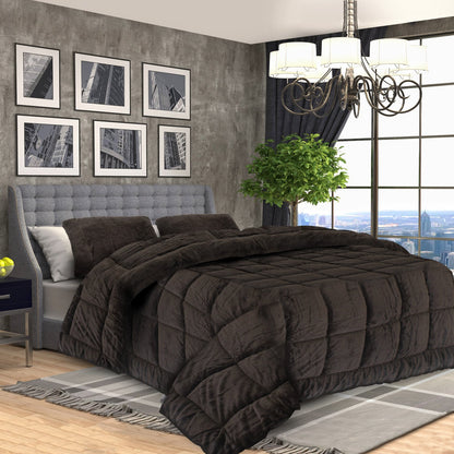 Laura Hill 600GSM Faux Mink Comforter Quilt Duvet Doona - Queen V240-QLT-MKC-600-QN
