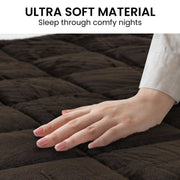 Laura Hill 600GSM Faux Mink Comforter Quilt Duvet Doona - Queen V240-QLT-MKC-600-QN