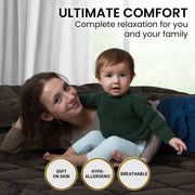 Laura Hill 600GSM Faux Mink Comforter Quilt Duvet Doona - Queen V240-QLT-MKC-600-QN