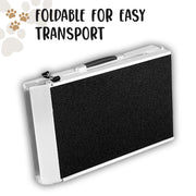 Furtastic Foldable Aluminium Dog Ramp - 122 x 38 cm V240-RAM-DOG-04