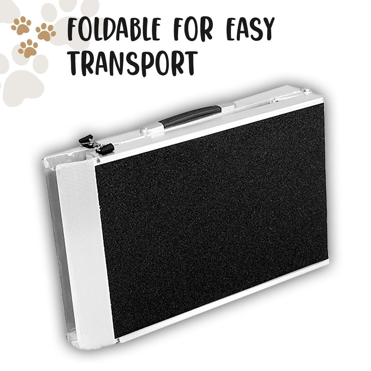 Furtastic Foldable Aluminium Dog Ramp - 183 x 38cm V240-RAM-DOG-06