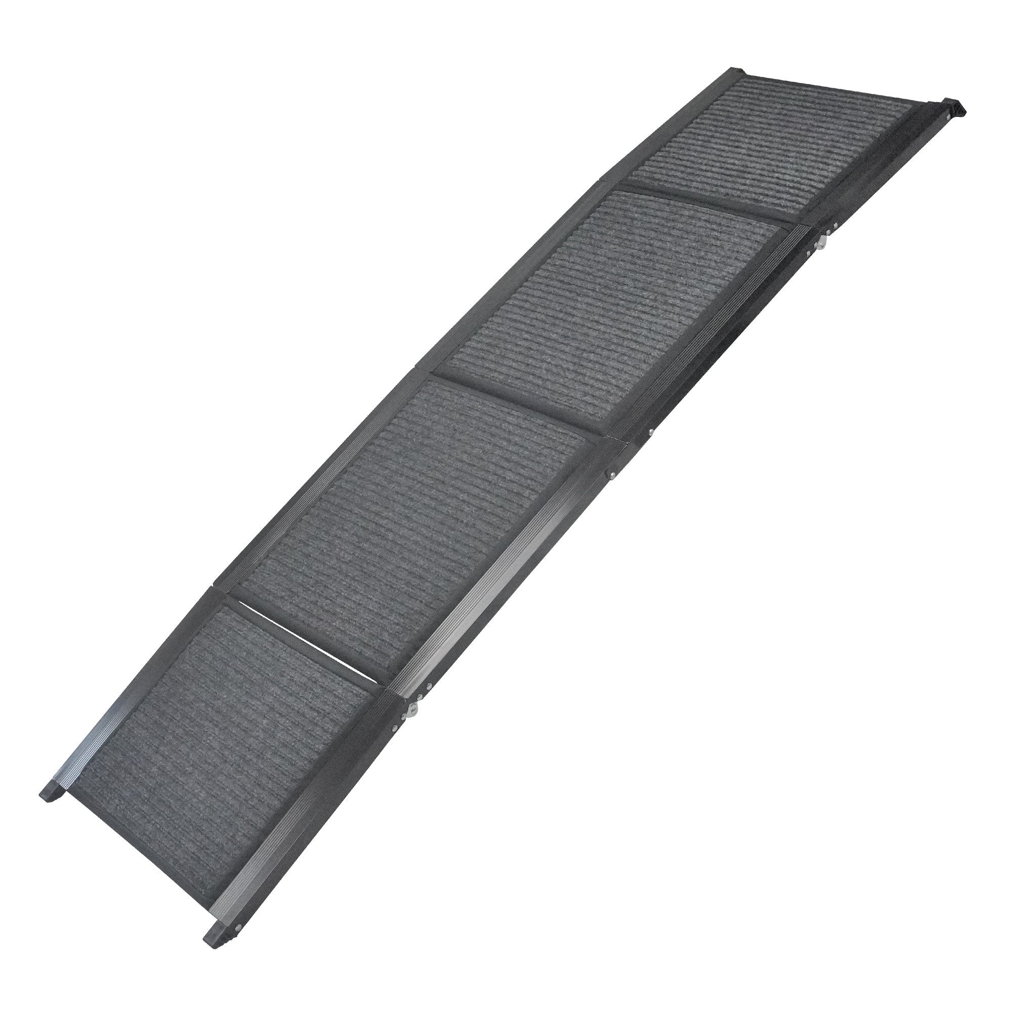 Furtastic Dog Ramp For Cars Pet Ramp For Puppy Medium Dogs Old Dogs & Cats Non-slip Felt Surface Aluminium V240-RAM-JOY-PET-180