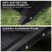 Furtastic Dog Ramp For Cars Pet Ramp For Puppy Medium Dogs Old Dogs & Cats Non-slip Felt Surface Aluminium V240-RAM-JOY-PET-180
