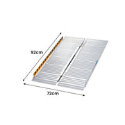 Kartrite 3ft Aluminium Foldable Wheelchair Ramp R01 V240-RAM-WCR-R01-3FT