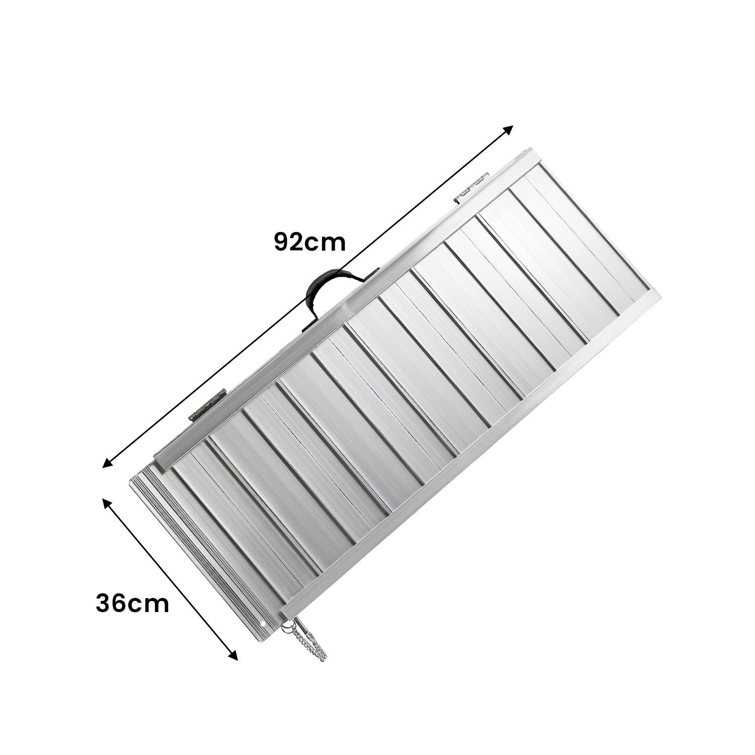 Kartrite 3ft Aluminium Foldable Wheelchair Ramp R01 V240-RAM-WCR-R01-3FT